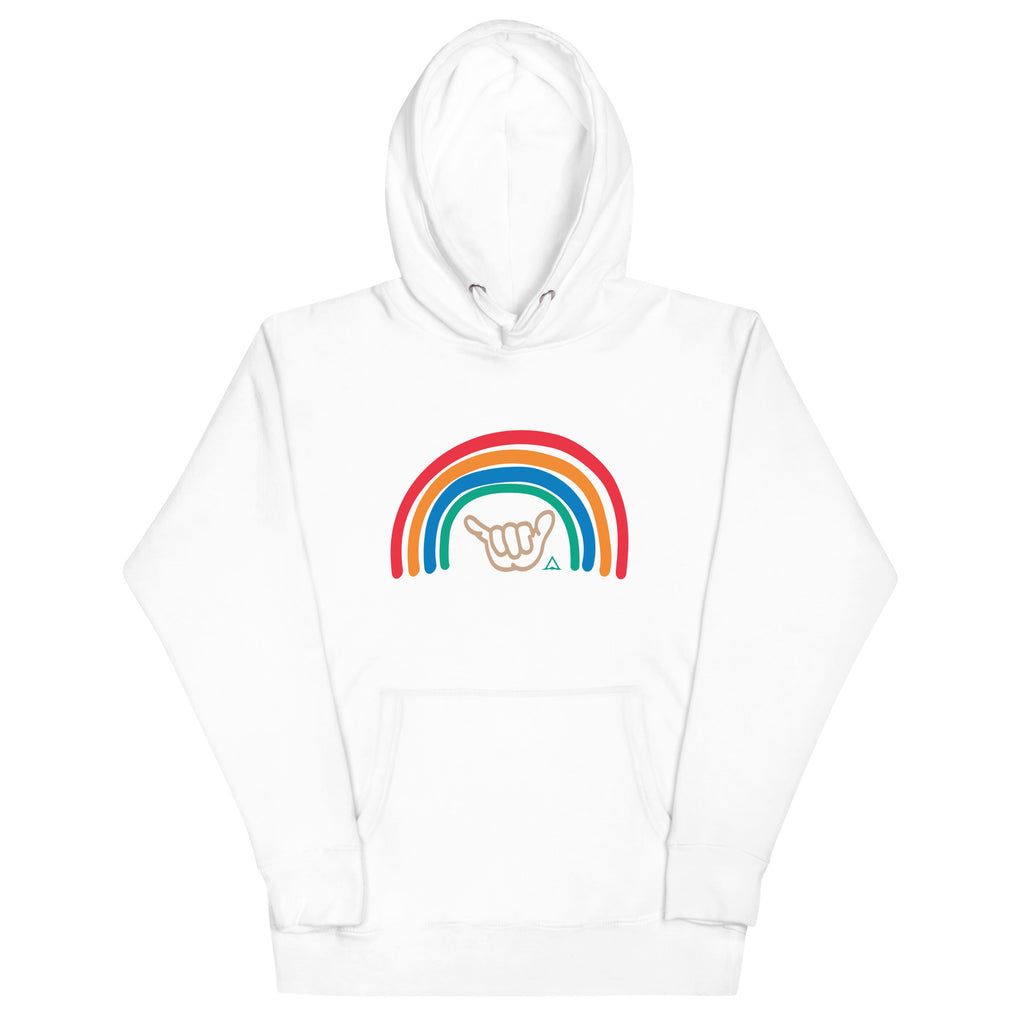 RAINBOW SHAKA Hoodie - PLAY SALTY 