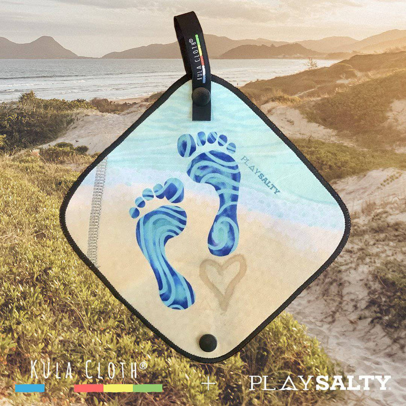 REDUCING CARBON FOOTPRINTS Kula Cloth® - PLAY SALTY 