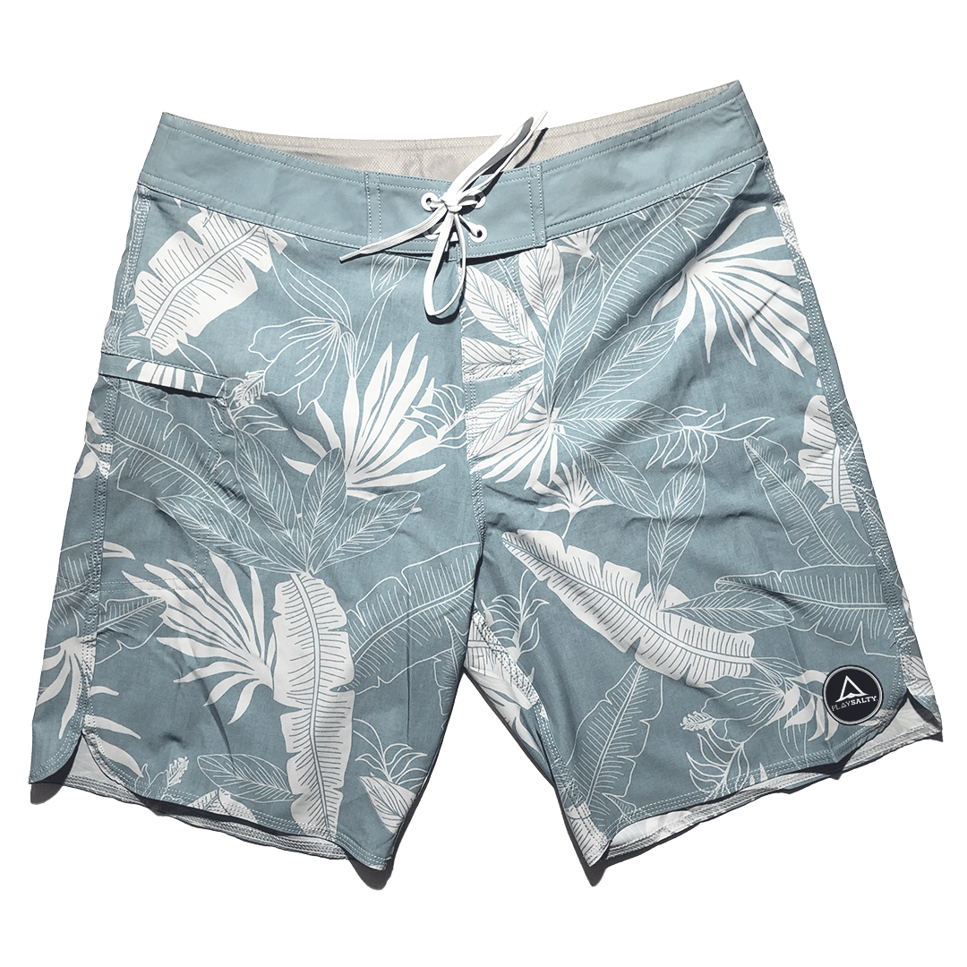 TROPICAL PALM Performance Boardshorts | PLAY SALTY