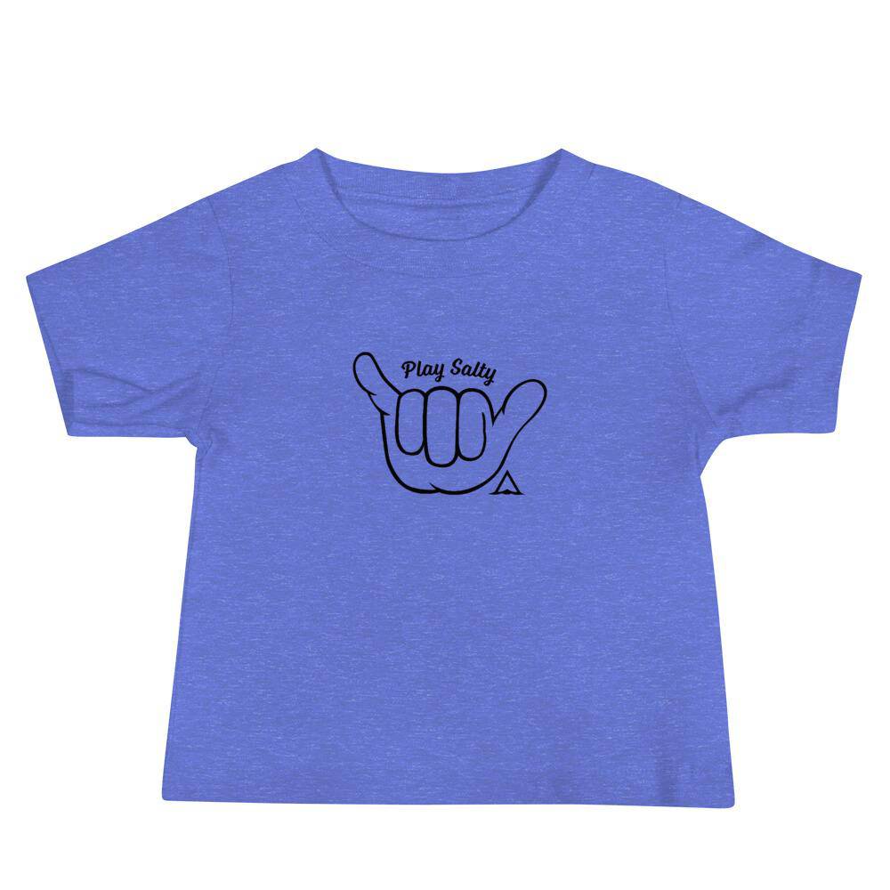 BABY SHAKA Eco-Friendly, Unisex Baby Tee - PLAY SALTY 